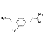 CAS 登录号：805190-38-9， 4-乙氧基-3-甲基苄基氨基硫代甲亚氨酸酯