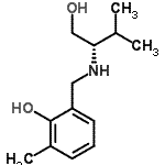 CAS 登录号：805230-35-7， 2-({[(2S)-1-羟基-3-甲基-2-丁炔基]氨基}甲基)-6-甲基苯酚