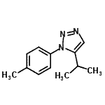 CAS 登录号：805315-46-2， 5-异丙基-1-(4-甲基苯基)-1H-1,2,3-三唑