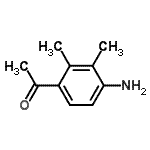 CAS 登录号：80539-10-2， 1-(4-氨基-2,3-二甲基苯基)乙酮