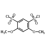 CAS 登录号：80585-40-6， 4,6-二甲氧基-1,3-苯二磺酰基二氯化物