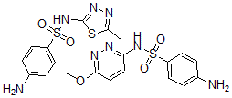 CAS 登录号：8059-46-9， 磺胺甲噻二唑