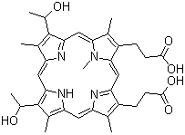 CAS 登录号：80603-53-8， N-甲基血卟啉
