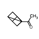 CAS 登录号：80606-52-6， 1-(五环[4.2.0.0<sup>2,5</sup>.0<sup>3,8</sup>.0<sup>4,7</sup>]辛-1-基)乙酮