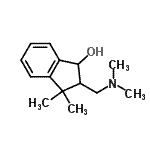 CAS 登录号：806597-39-7， 2-[(二甲基氨基)甲基]-3,3-二甲基-1-茚满醇