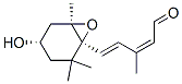 CAS 登录号：8066-07-7， [1S-[1alpha(2Z,4E),4alpha,6alpha]]-5-(4-羟基-2,2,6-三甲基-7-氧杂双环[4.1.0]庚-1-基)-3-甲基戊-2,4-二烯醛