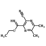CAS#: 806628-46-6， Ethyl 3-cyano-5,6-dimethyl-2-pyrazinecarboximidate