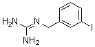 CAS 登录号：80663-95-2， 1-(3-碘苄基)胍