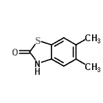 CAS 登录号：80689-20-9， 5,6-二甲基-1,3-苯并噻唑-2(3H)-酮