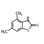 CAS 登录号：80689-36-7， 4,6-二甲基-1,3-苯并噻唑-2(3H)-硫酮