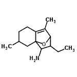 CAS 登录号：807271-69-8， 9-乙基-3,7-二甲基-11-氧杂三环[6.2.1.0<sup>1,6</sup>]十一碳-6-烯-10-胺