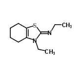 CAS 登录号：807277-99-2， (2Z)-N,3-二乙基-4,5,6,7-四氢-1,3-苯并噻唑-2(3H)-亚胺