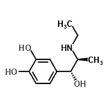 CAS#: 807278-51-9， 4-[(1R,2S)-2-(Ethylamino)-1-hydroxypropyl]-1,2-benzenediol