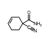 CAS 登录号：807351-95-7， 1-氰基-3-环己烯-1-甲酰胺