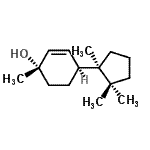CAS 登录号：807375-56-0， (1S,4S)-1-甲基-4-[(1R)-1,2,2-三甲基环戊基]-2-环己烯-1-醇