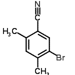 CAS 登录号：807628-76-8， 5-溴-2,4-二甲基苯甲腈
