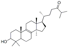 CAS 登录号:80799-31-1, 羊毛甾-8-烯-3-醇-24-酮