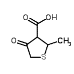 CAS 登录号：80880-78-0， 1,4-脱水-3-羧基-3,5-二脱氧-1-硫代戊-2-纤维骨架