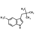 CAS 登录号：809231-21-8， 3-(2,2-二甲基丙基)-5-甲基-1H-吲哚