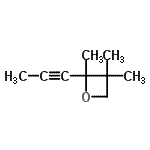 CAS 登录号：80992-49-0， 2,3,3-三甲基-2-(1-丙炔-1-基)氧杂环丁烷