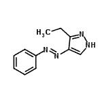 CAS 登录号：810672-63-0， 3-乙基-4-[(E)-苯基偶氮]-1H-吡唑