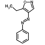 CAS 登录号：810672-69-6， 5-乙基-4-[(E)-苯基偶氮]-1,2-恶唑