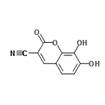 CAS 登录号：810676-34-7， 7,8-二羟基-2-氧代-2H-苯并吡喃-3-甲腈