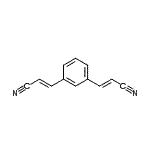 CAS 登录号：81069-67-2， (2E,2'E)-3,3'-(1,3-亚苯基)二丙烯腈