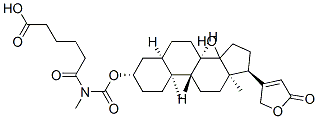 CAS#: 81072-21-1， 5-[[(3S,5R,8R,9S,10S,13R,17S)-14-Hydroxy-10,13-Dimethyl-17-(5-Oxo-2H-Furan-3-Yl)-1,2,3,4,5,6,7,8,9,11,12,15,16,17-Tetradecahydrocyclopenta[a]Phenanthren-3-Yl]Oxycarbonylmethylcarbamoyl]Pentanoic Acid