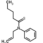 CAS 登录号：81114-09-2， N-烯丙基-N-苯基戊烷硫代酰胺