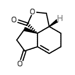 CAS#: 811810-22-7， (3aR,9aR)-4,5,9,9a-Tetrahydro-1H-indeno[3a,4-c]furan-3,6(8H)-dione