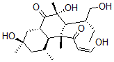 CAS 登录号：81210-11-9， (2S,3R,4R,4aS,5R,7R,8aS)-Rel-八氢-2,7-二羟基-3-((1R)-1-(羟基甲基) 丙基)-4-((2Z)-3-羟基-1-氧代-2-丙烯基)-2,4,5,7-四甲基-1(2H)-萘酮