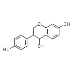 CAS#: 81267-09-6， 3-(4-Hydroxyphenyl)-4,7-chromanediol