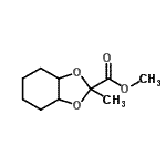 CAS 登录号：813421-98-6， 甲基2-甲基六氢-1,3-苯并二氧戊环-2-羧酸酯