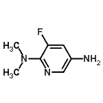 CAS 登录号：813425-34-2， 3-氟-N<sup>2</sup>,N<sup>2</sup>-二甲基-2,5-吡啶二胺