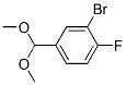 CAS 登录号：81358-65-8， 3-溴-4-氟苯甲醛二甲基缩醛
