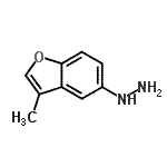 CAS#: 81363-15-7， (3-Methyl-1-benzofuran-5-yl)hydrazine