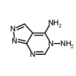 CAS 登录号：81375-82-8， 5H-吡唑并[3,4-d]嘧啶-4,5-二胺