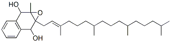 CAS 登录号：81382-12-9， 1a-甲基-7a-[(E)-3,7,11,15-四甲基十六碳-2-烯基]-2,7-二氢萘并[2,3-b]环氧乙烯-2,7-二醇