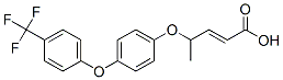 CAS#: 81416-44-6， (E)-(+-)-4-(4-(4-(Trifluoromethyl)Phenoxy)Phenoxy)-2-Pentenoic Acid