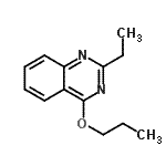 CAS 登录号：815590-76-2， 2-乙基-4-丙氧基喹唑啉