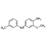 CAS 登录号：815610-61-8， 2-甲氧基-N<sup>4</sup>-(3-甲基苯基)-1,4-苯二胺