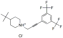 CAS 登录号：81613-60-7， 1-[3-[3,5-二(三氟甲基)苯基]-2-丙炔基]-4-(叔-丁基)哌啶鎓氯化物