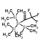 CAS 登录号：81671-46-7， 2,2,2-三氟-1-[1,1,1,3,3,3-六甲基-2-(三甲基硅烷基)-2-三硅烷基]乙酮