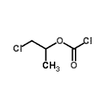 CAS 登录号：817-80-1， 1-氯-2-丙基氯甲酸酯