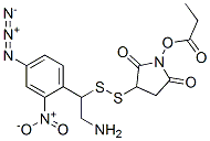 CAS 登录号：81705-07-9， 3-((2-硝基-4-叠氮基苯基)-2-氨基乙基二硫代)-N-琥珀酰亚胺基丙酸酯