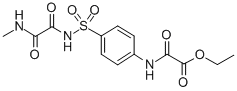 CAS#: 81717-17-1， ((4-((((Methylamino)Oxoacetyl)Amino)Sulfonyl)Phenyl)Amino)Oxoacetic Acid Ethyl Ester