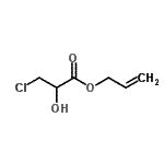 CAS 登录号：81728-68-9， 烯丙基3-氯-2-羟基丙酸酯