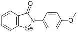 CAS#: 81743-91-1， 2-(4-Methoxyphenyl)-1,2-Benzoselenazol-3-One