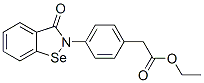 CAS 登录号：81743-96-6， 2-[4-(3-氧代-1,2-苯并硒唑-2-基)苯基]乙酸乙酯